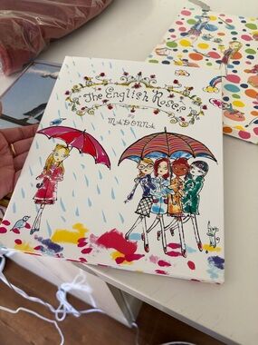 The English Roses and mr. Peabody‘s apples. Books by Madonna